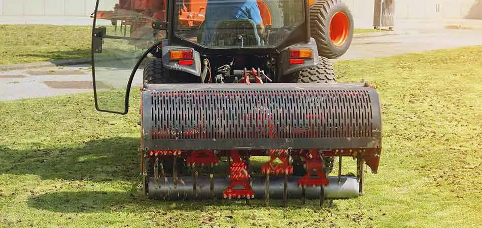 This core aerator is perfect for some of the larger properties found in the Troy community.